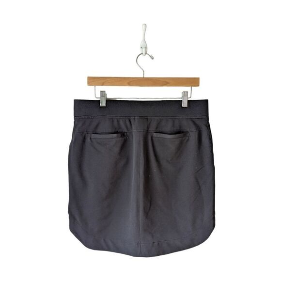 ATHLETA Midtown Sweat Wicking Athleisure Drawstring Travel Skirt Sz M - Picture 6 of 9